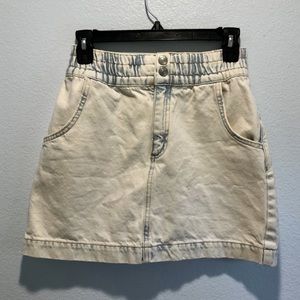 BDG denim mini skirt
